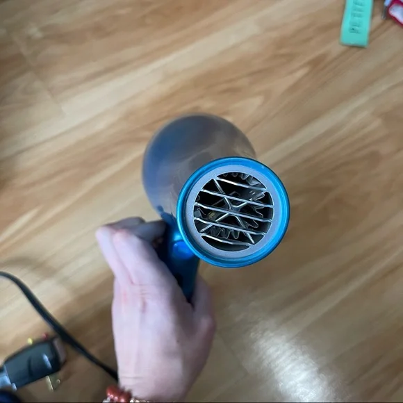 BaBylissPRO Nano Titanium Hair Dryer Blue - Picture 6 of 8